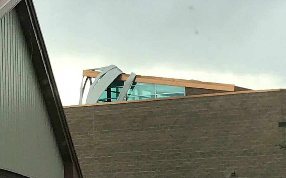 Casper Family Aquatic Center Loses Part of Roof