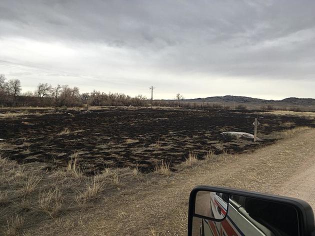 High Winds, Downed Power Line Likely Cause of Fire West Of Casper