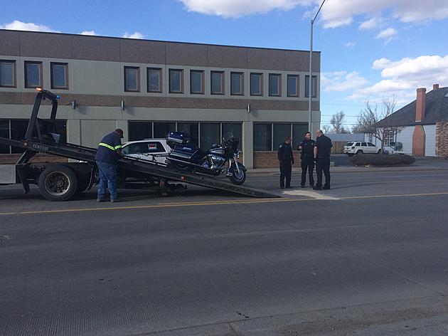Car/Motorcycle Accident East of Downtown Casper