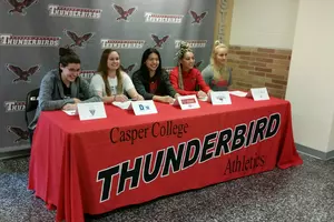Five Casper College Basketball Players Sign Letter&#8217;s of Intent