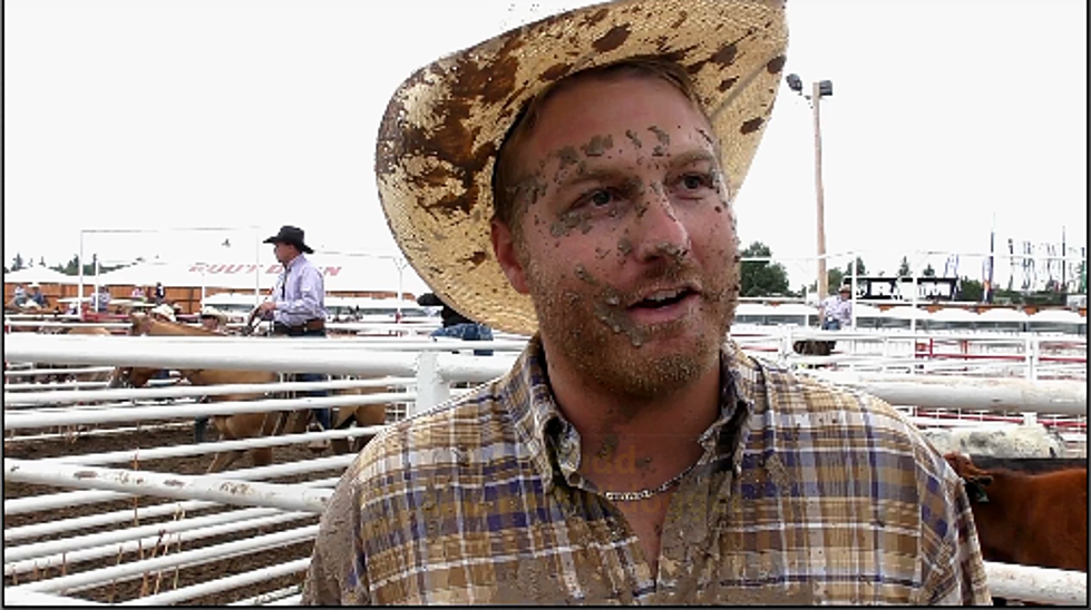 Cheyenne Frontier Days Rodeo: Steer Wrestler Levi Rudd