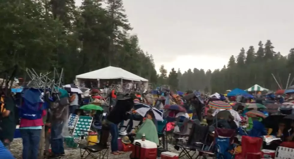Beartrap Summer Festival Gets Pounded With Intense Hail [VIDEO]