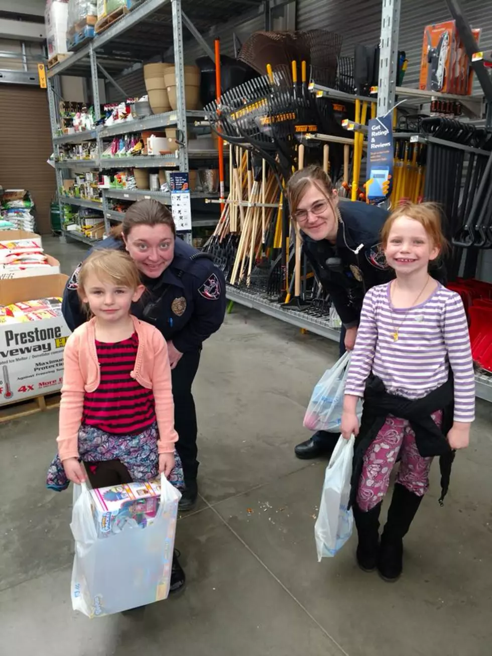 Local Casper Area Police Departments Team Up For Annual ‘Shop With A Cop’ Event