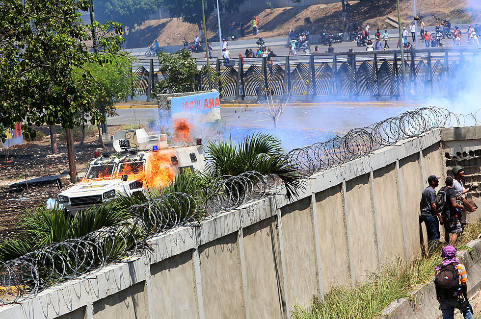 Clashes Rock Venezuela as Guaido Urges Opposition Uprising