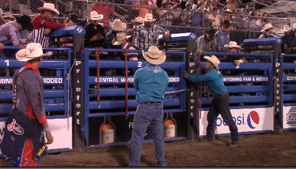 Central Wyoming Rodeo Bull Riding: Friday 
