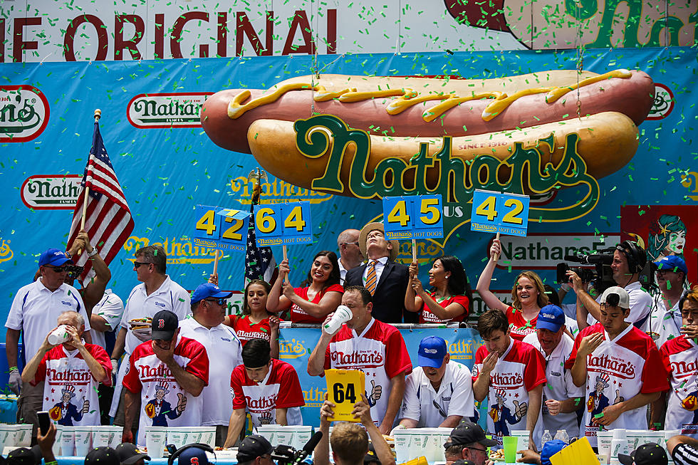 We Have a Wiener! Joey Chestnut Eats 71 Hot Dogs for Title