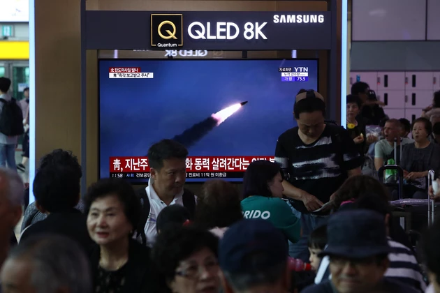 N. Korea Fire Projectiles Twice Into the Sea, S. Korea Says