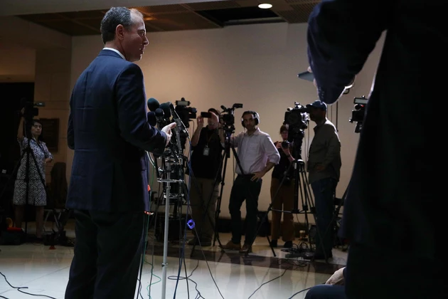 The Latest: Schiff Says Whistleblower Wants to Speak on Hill