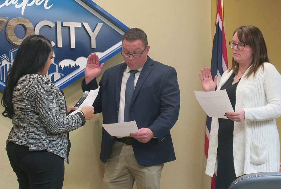 City of Casper Swears in New Mayor, Vice Mayor