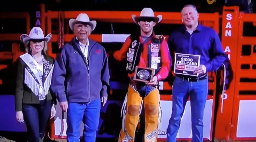 Wyoming’s Brody Cress Wins Saddle Bronc in San Antonio