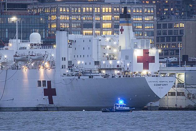 Crew Member of Navy Hospital Ship in NYC Has COVID-19