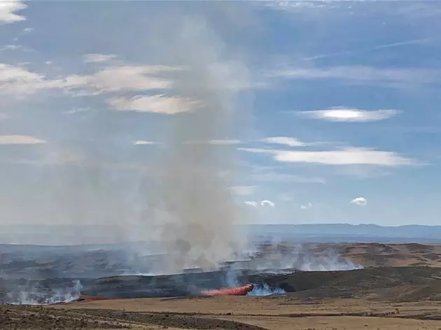 New Wildfire Near Worland Estimated at 7,800 Acres, 40% Contained
