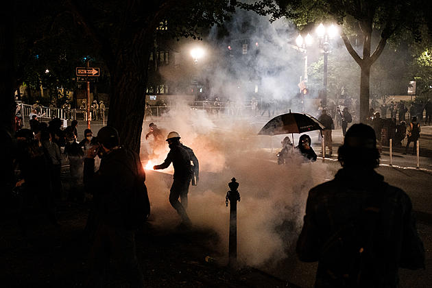 Federal Agents Use Tear Gas to Clear Rowdy Portland Protests