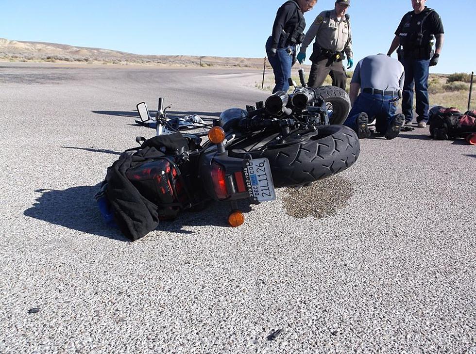 Motorcyclist Leads SW Wyoming Authorities on Chase, Crashes