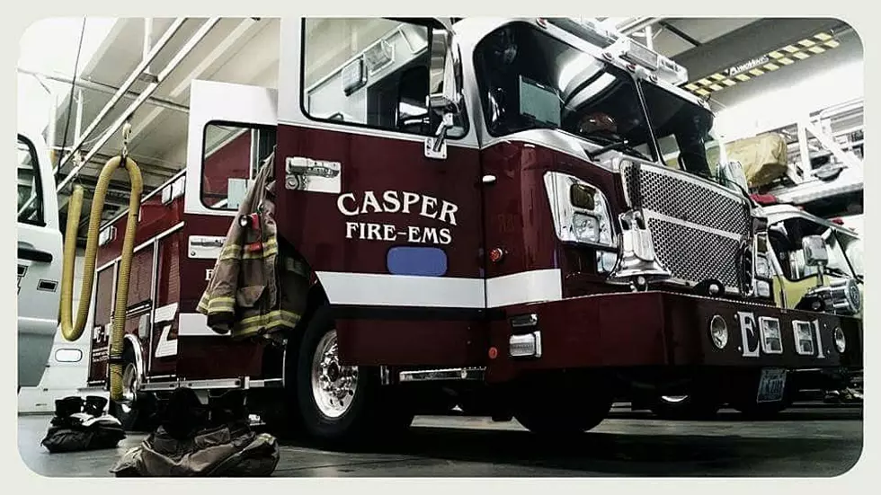 Casper Fire-EMS Respond To Vehicle That Was On Fire