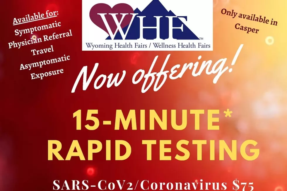 Wyoming Health Fairs Offering Low-Cost Rapid Testing for COVID-19