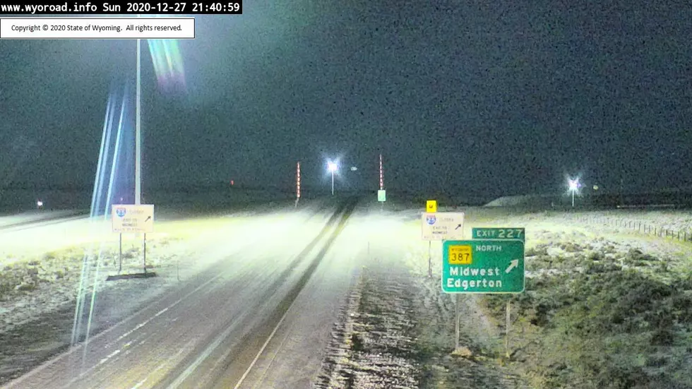 Crashes, Winter Weather Close Wyoming Highways Sunday Night