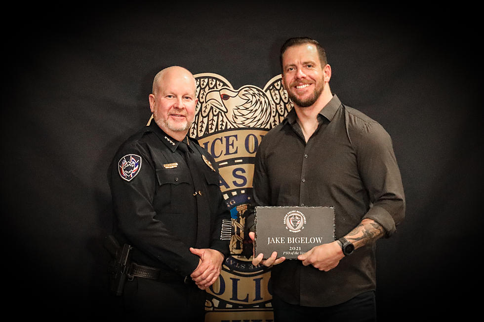 Casper Police Department Announce Jake Bigelow as Training Officer of the Year