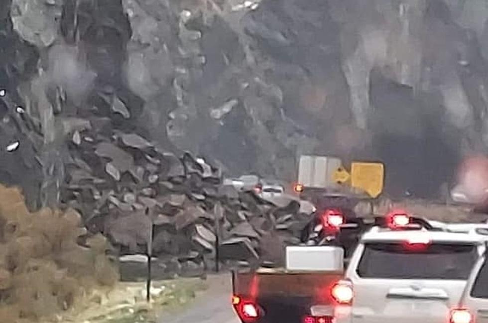 UPDATE: Wind River Canyon Re-Opened After Rock Slide