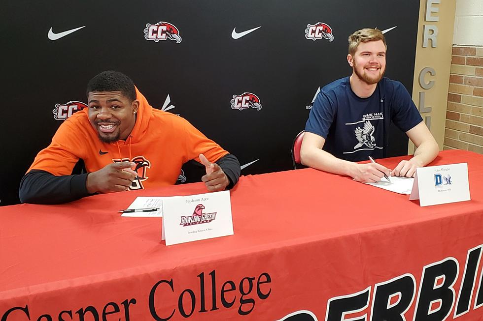 Pair of Casper College Basketball Players Sign Letter's of Intent
