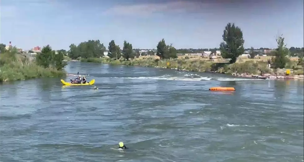 Casper Firefighters Rescue 2 People at White Water Park During Training