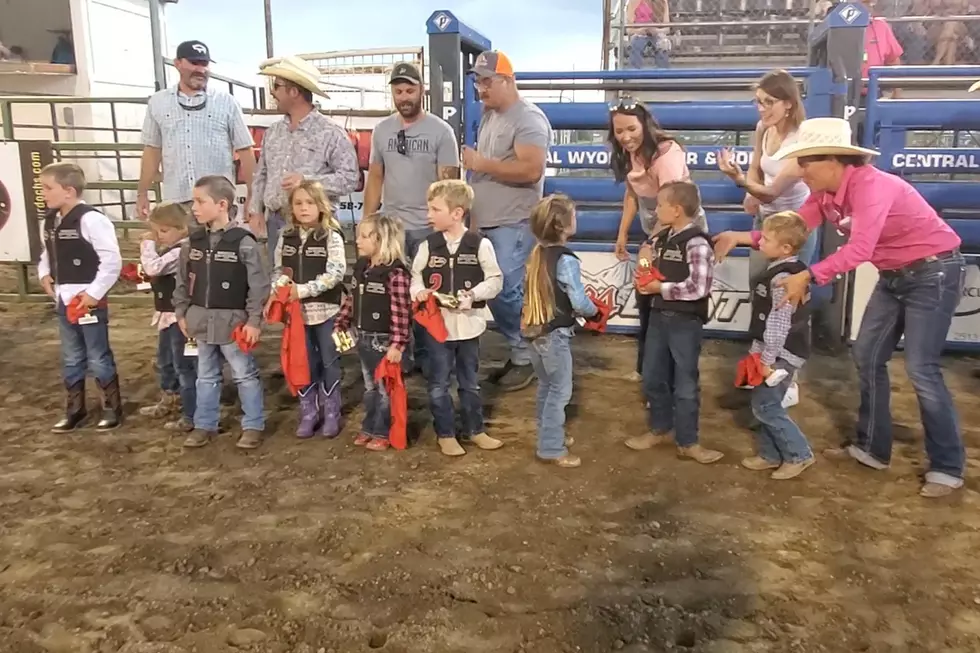More Mutton Bustin’ at the Central Wyoming Rodeo