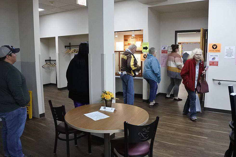 Casper Senior Center Gets a Steady Stream of Voters on Election Day