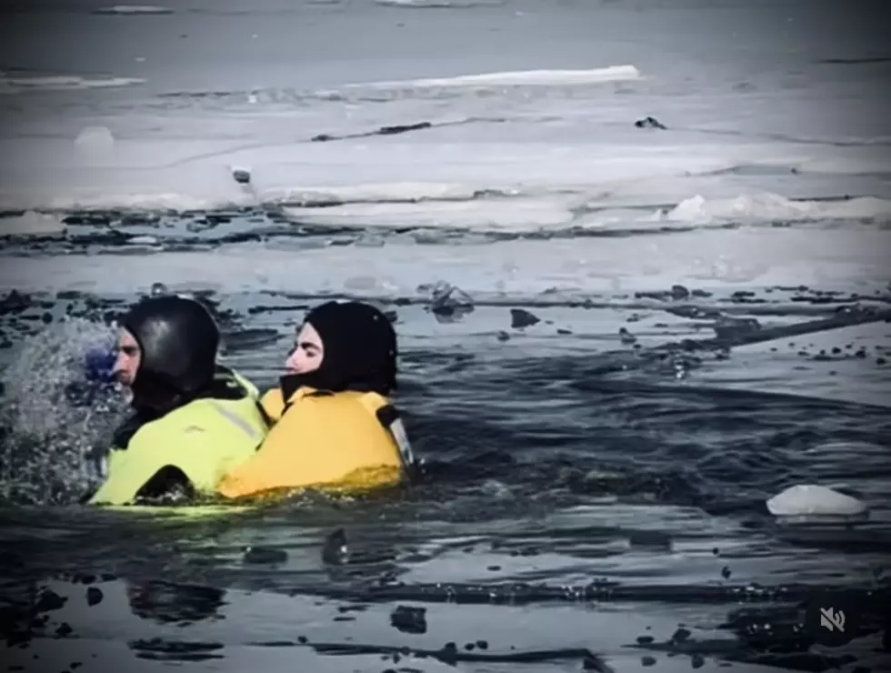 VIDEO: Natrona County Sheriff’s Office Practice Ice Rescue, Offer Tips on if You Fall Through Ice