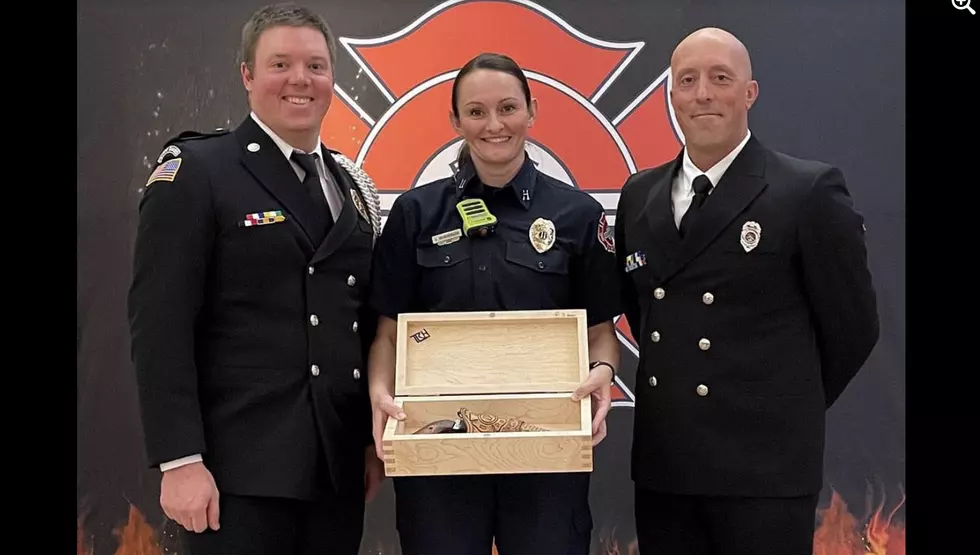 Casper Firefighters Recognize Jenny Henderson with Brotherhood Award