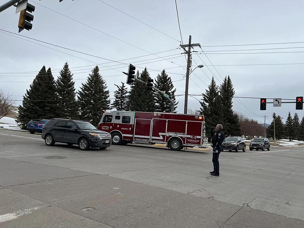 Police Directing Traffic After Major Accident Near Poplar and 25th Street