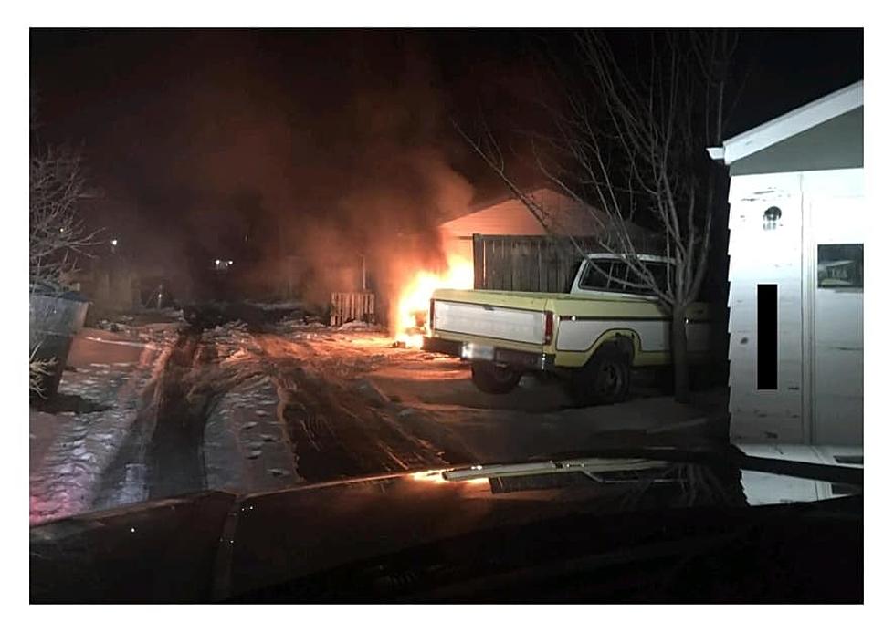 Casper Vehicle Fire Contained Late Tuesday Night