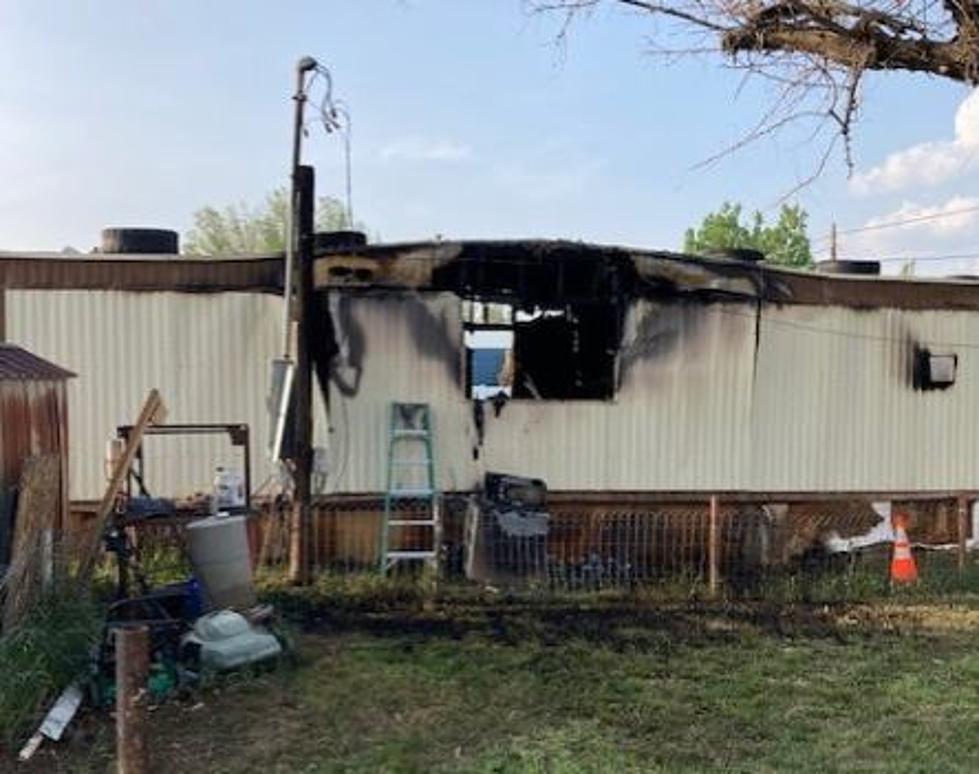 Mills Mobile Home Catches Fire, Displacing Three