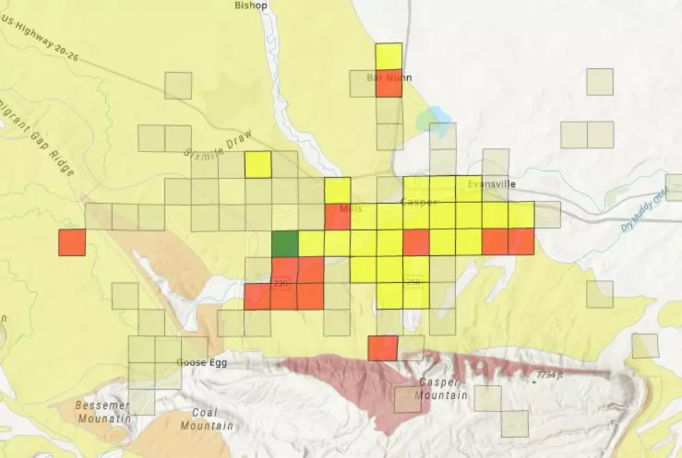 Wyoming State Geological Survey Shows Potential Radon Hazards Throughout the State