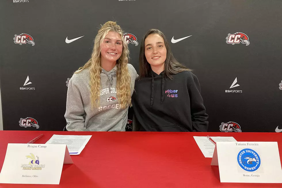 Casper Kelly Walsh and Brazilian CC Women’s Soccer players sign letters of intent