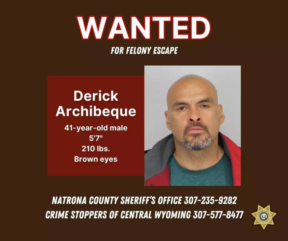 Registered Sex Offender Wanted for Felony Escape from Casper Re-Entry Center