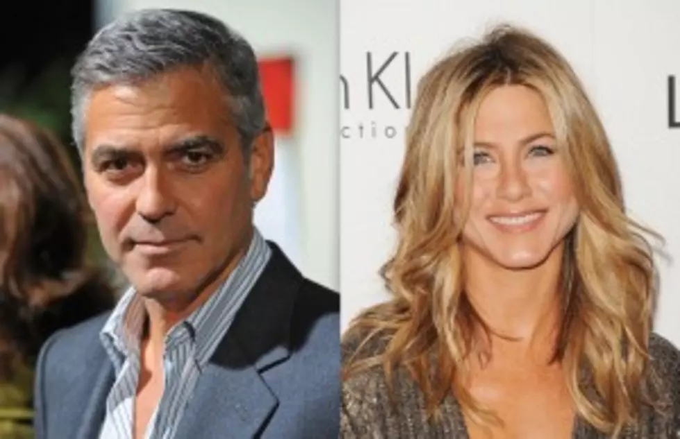 Clooney and Aniston Top Celebrity Wish List For New Years Eve Kiss