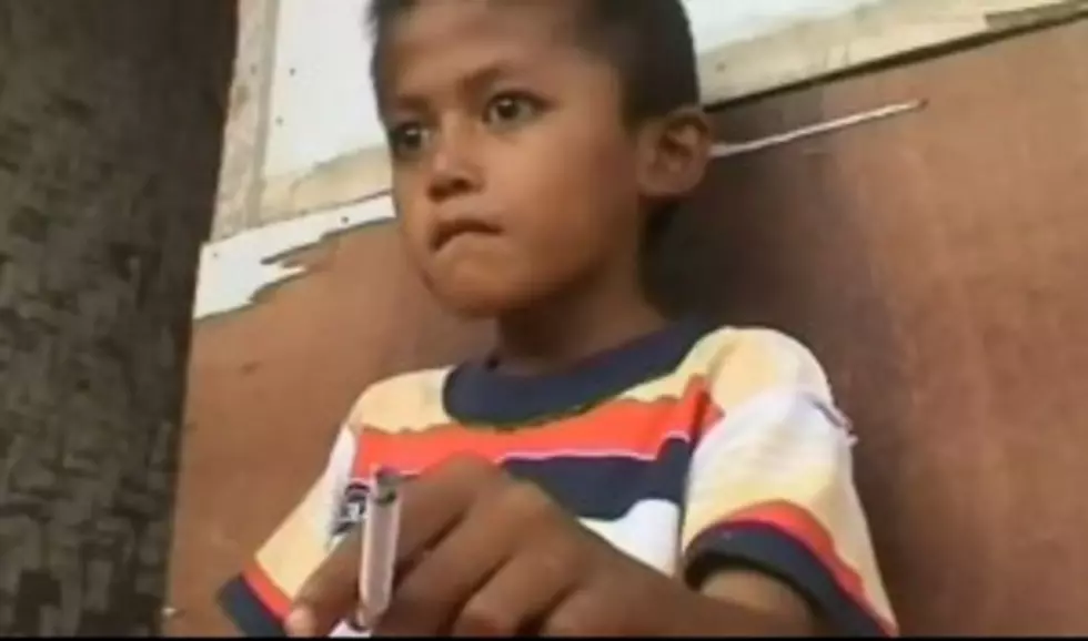 Boy Age 8 Smokes 25 Cigarettes A Day [VIDEO]
