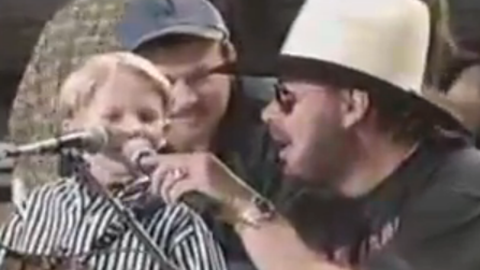 Hunter Hayes With Hank Jr At The Age Of 4 [VIDEO]