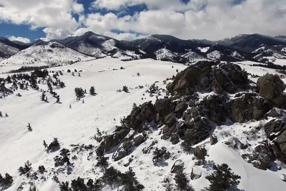 Fly Around Ferris Mountain in Wyoming [VIDEO]