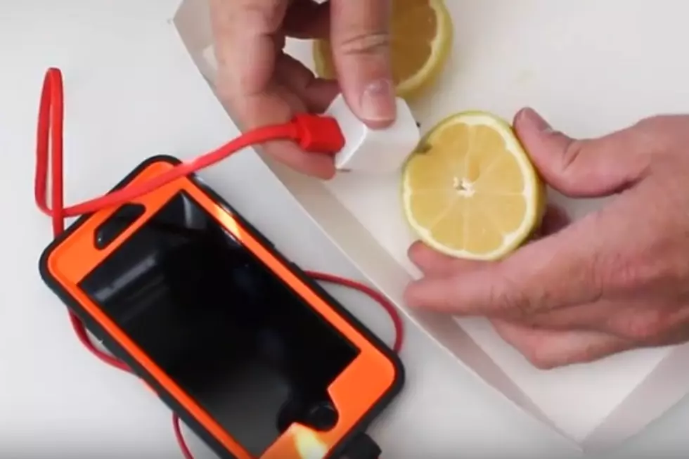 Can You Use A Lemon to Charge Your Phone? [VIDEO]