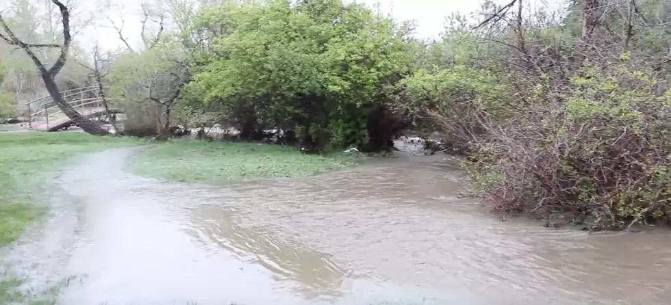 Garden Creek Floods Adams Park In Casper [VIDEO]