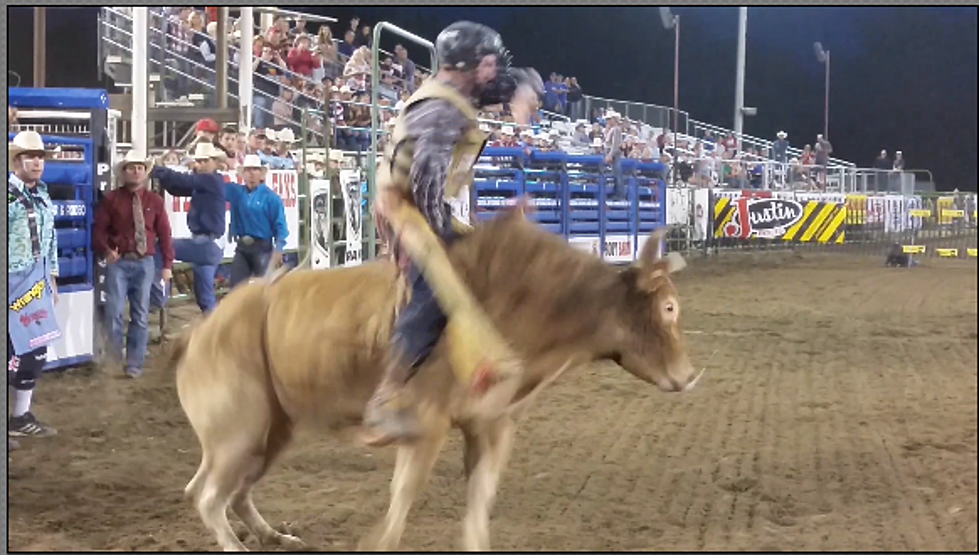 Wednesday Bullriding, Central Wyoming Rodeo [VIDEO]