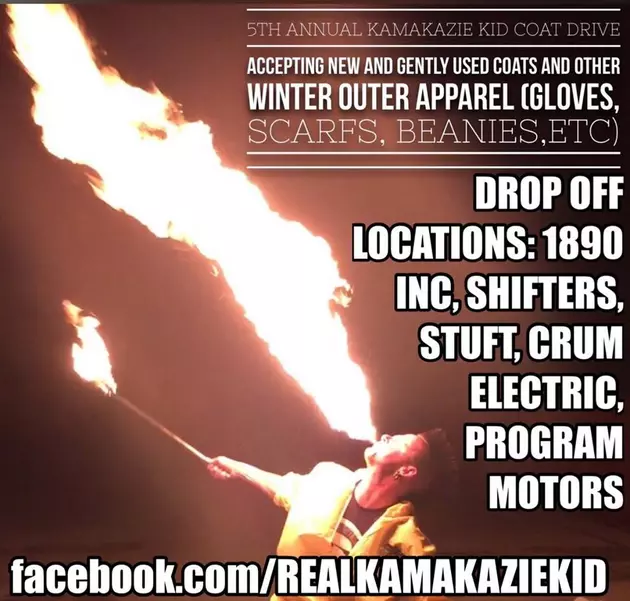 Casper Daredevil to Perform Fire Stunts for Coat Donations
