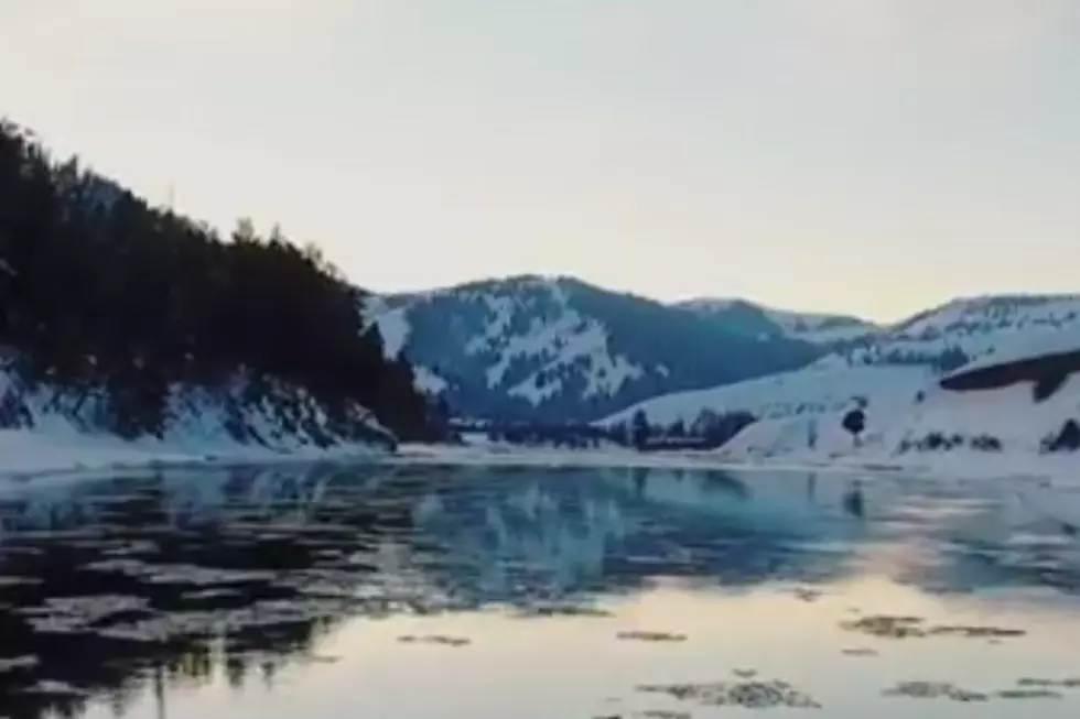 Amazing Flight Through the Wyoming Winter Wonderland [VIDEO]