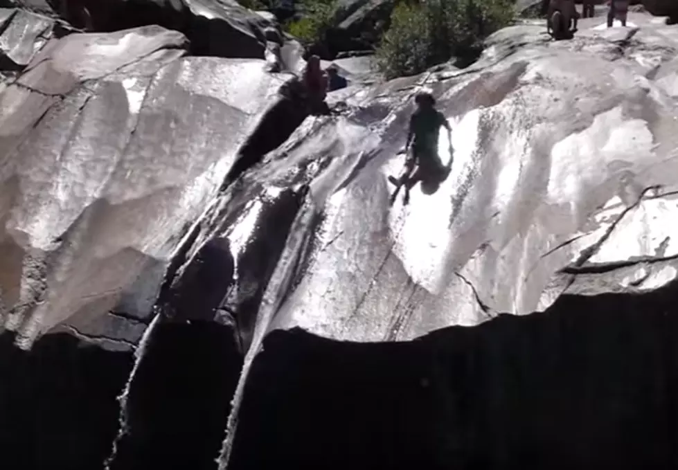 Wyoming’s Natural Water Slide is Cool Summer Time Fun [VIDEO]