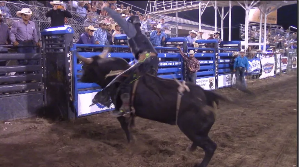 Central Wyoming Fair & Rodeo Bullriding-Wednesday [VIDEO]