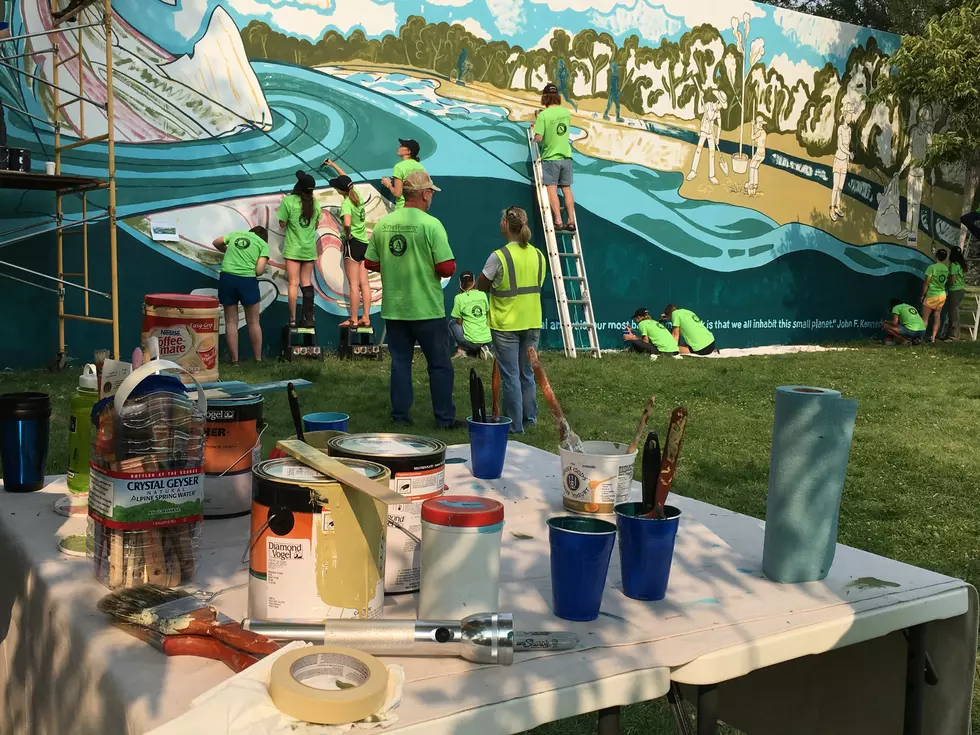 Riverview Park Gets New Mural
