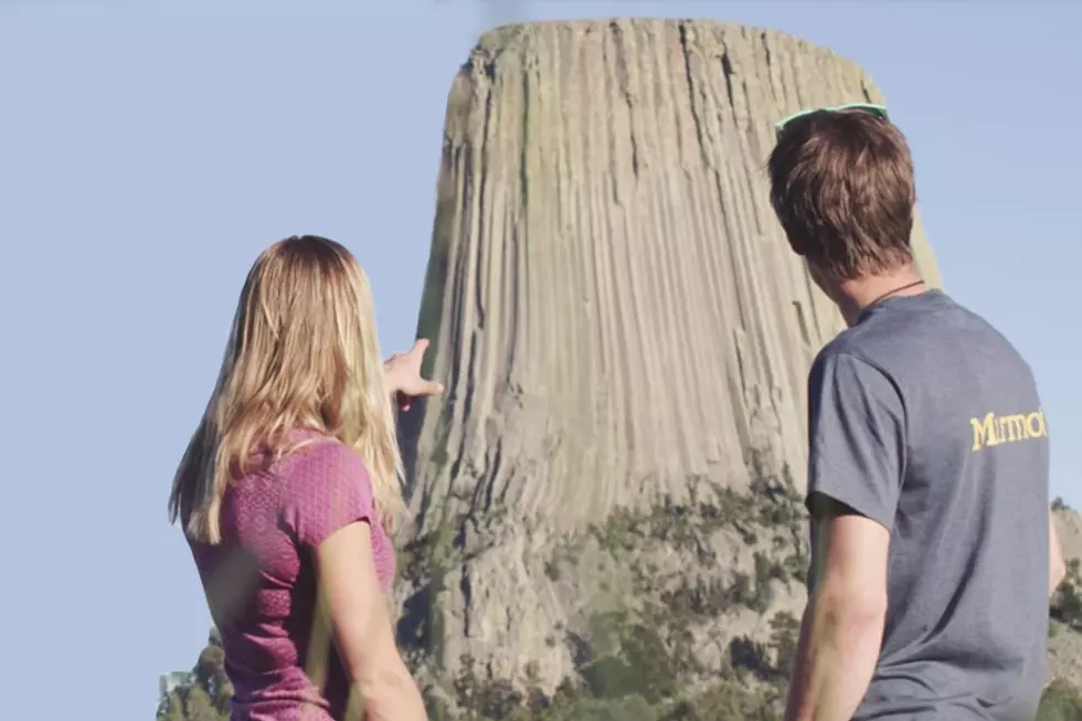 See Devils Tower as Climbers Ascend to its Majestic Summit [VIDEO]