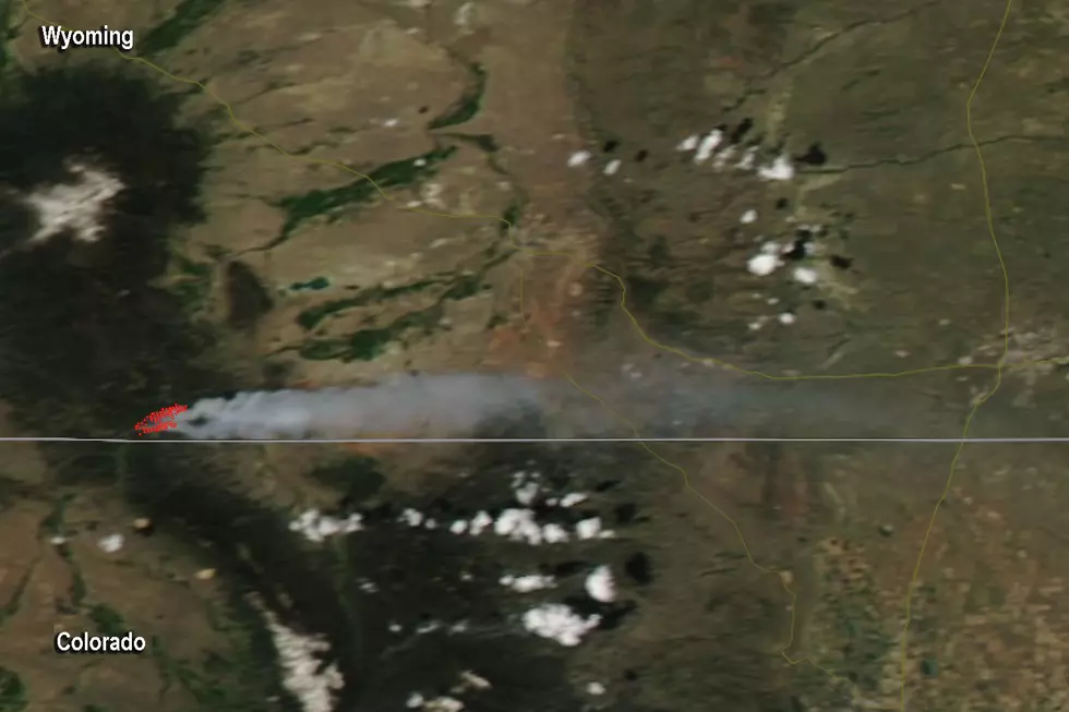 Smoke Plume from Badger Creek Fire Can Be Seen in Space [PHOTO]