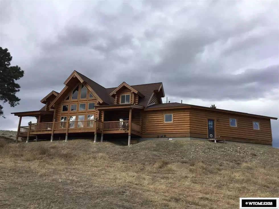 Newest Log Cabin in Natrona County is a Jaw-Dropper